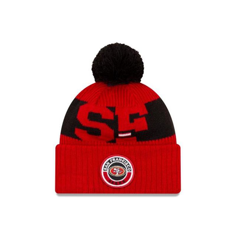 NFL San Francisco 49ers Alternate Cold Weather Sport Knit (VPG1590) - Black New Era Beanies